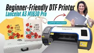 Lancelot M1630 Pro DTF Printer Bundle Review | White Ink CirculationFast T-Shirt Printing