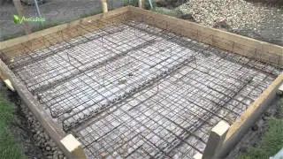 Fundament  legen, Betonieren: Teil 2 - Bewehrung und Betonieren