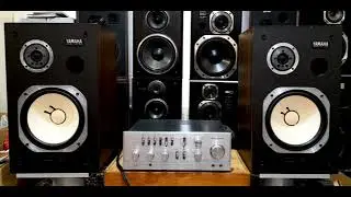 YAMAHA NS-L225.                            Kenwood KA-8006