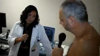 Ultrasonido de mama en hombres