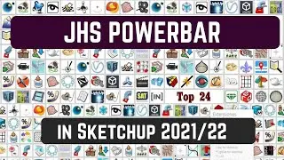 JHS Powerbar in SketchUp | JHS Powerbar Tutorial in Hindi