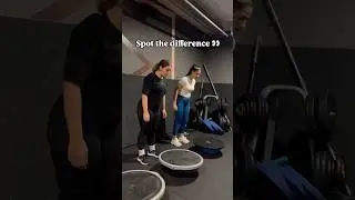 Can you spot the FAKE one? 👀 Which is the want-to-be BOSU ball? #bosu #balancetraining
