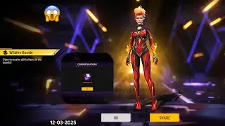 #freefire #magiccubebundel MAGIC CUBE 🤩 WILDFIRE BUNDLE CLAIM 😱 ( 12-03-2025 ) 🤔.