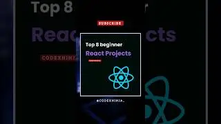 🔥 Top 8 React Projects For Beginners | React  #shorts #react  #coding #webdeveloper #project