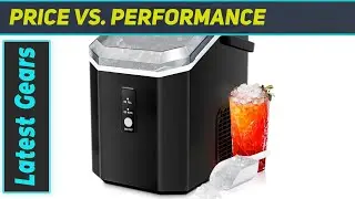 ZAFRO Nugget Ice Maker Countertop: Make Chewable Ice in Minutes!