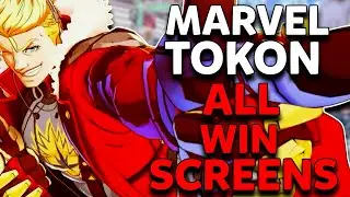 MARVEL TOKON: FIGHTING SOULS ALL WIN SCREENS AND VICTORY POSES EVO 2025