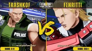 FF:CotW 🌟TRASHKOF (Kevin) vs FENRITTI (Andy)🌟Replay Match - FATAL FURY: City of the Wolves!