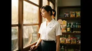 suno,suno ai v5 音樂創作.青春校園小說片段 2.那一年的夏天.《福利社之花》.青春、純樸、浪漫與羞澀的氛圍..簡樸、含蓄、剛萌芽的現代思潮，以及一切美好的事物都帶有一層朦朧的詩意。