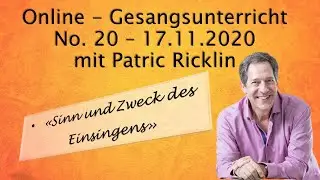 online Gesangsunterricht - 20 - 2020-11-17