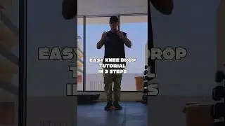 Easy knee Drop tutorial in 3 steps #howtobreakdance #dancetutorial #trendingdance #easymoves