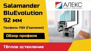 Окна и двери из профиля SALAMANDER BLUEVOLUTION 92мм (немецкое производство) от AleksPRO.BY