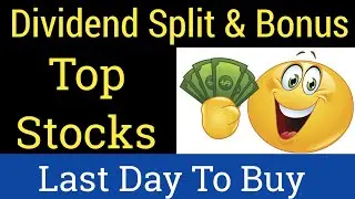 Corporate Action Big Announcement🔴 Dividend🔴Stocks Stocks Split Update🔴Bonus Share Update