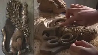 Iraqi artist recreates works destroyed by IS