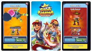 Subway Surfers Hollywood 2024 vs Season Challenge vs No Floor Challenge Floor is Lava