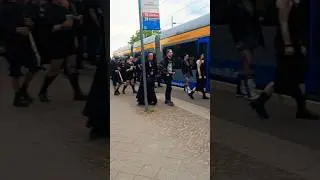 32. WGT 2025 - Die schwarze Tram - LVB Linie 31 zu Pfingsten & Wave Gotik Treffen 2025 in Leipzig