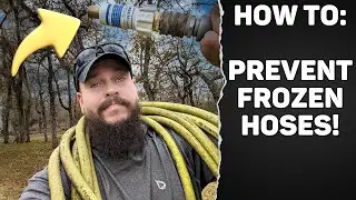 Наши советы, как предотвратить замерзание водопроводных шлангов, труб и корыт!