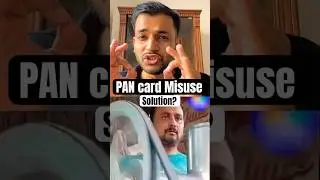 PAN card misuse , How to save yourself from Fraud #fraud #tax #income #cybercrime