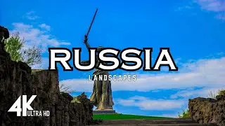 (4K) Breathtaking colorful Landscapes of Russia | 1 HOUR NATURE RELAX + MUSIC | Soothing Relaxation&trade;