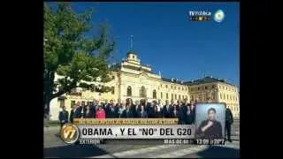 Visi&oacute;n 7: Cumbre del G20: No hubo apoyo al ataque militar a Siria