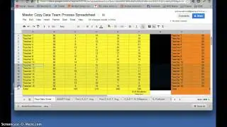 Delete Row LHC Data Teams