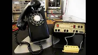 554 Rotary Dial Wall Telephone Repair Conversion  www.A1-Telephone.com  618-235-6959