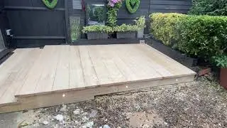 Scaffold board decking installation - South Ockendon