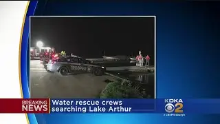 Water Rescue Crews Search Lake Arthur