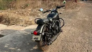 2025 RE CLASSIC 350 EXHAUST NOTE 🔥