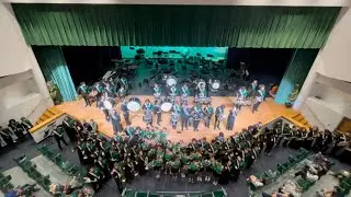 Sickles High School Marching Wall of Sound Finale 2022