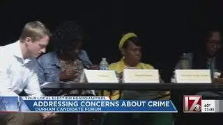 Durham City Council candidates address city&rsquo;s rise in violent crime during forum
