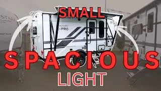 A Tiny Travel Trailer is done right - 2026 15FBS E-Pro