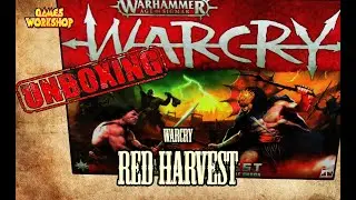 Age of Sigmar / Warcry / Red Harvest / Unboxing
