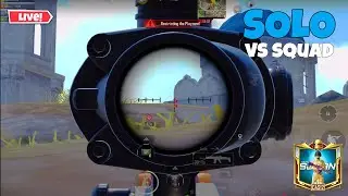 SUYAN BGMI 1V4 IN ULTIMATE ROYALE 🔥 SOLO VS SQUAD KING IS LIVE 🥳 BGMI INDIA #pubgmobile #pubg #bgmi