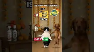 Fur babies are dancing...The Sale is on.  #vetonnix #pethealth #bigbillionday2025