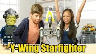 Y-Wing Starfighter- LEGO Star Wars - The Build Zone Season 5 Episode 1