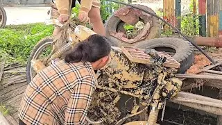 She Bought a Scrap Motorbike&hellip; Then Restored It Back to Life