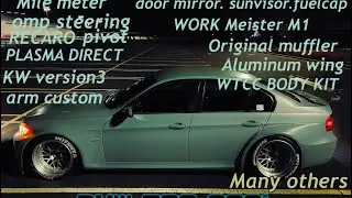 BMW  【E90】building a wide body E90 WTCC