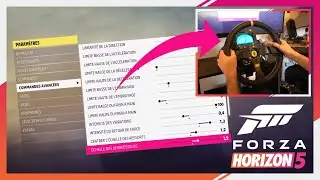 Forza Horizon 5 | Meilleurs réglages volant !
