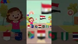 Country Flags Names kids learning #flags #names #kidslearning #preschoollearning #kidsactivities