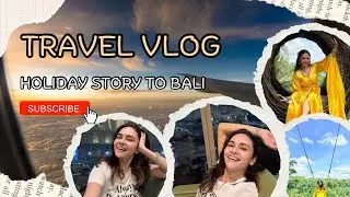 Amruta khanvilkar in Bali | #bali #baliswing | Breathtaking Swing | Bali vlogs Part 01 