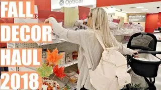 FALL DECOR HAUL 2018 $5 AND UNDER // BEAUTY AND THE BEASTONS