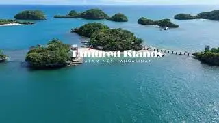 Hundred Islands National Park | Alaminos Pangasinan, Philippines | 4K Cinematic Drone video