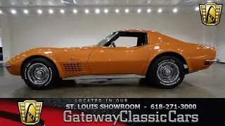 #6948 1972 Chevrolet Corvette - Gateway Classic Cars of St. Louis