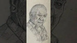 Quick Pencil Drawing on Strathmore Toned Tan Paper ✍️ #drawing #art #portrait #sketchebook