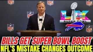 UNBELIEVABLE! NFL Admits HUGE ERROR And BILLS Might Go To SUPER BOWL LX! | Buffalo Bills News Today