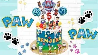 PAW PATROL CAKE tutorial