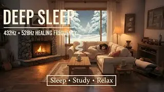 Deeply Relaxing | 432hz + 528Hz + 174Hz Healing Frequency | Study - Sleep - Relax