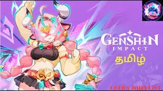 GENSHIN IMPACT Game playing on iPhone 16pro max with Tamil commentary ❤️