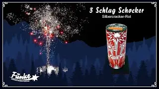 3-Schlag Schocker Silbercracker-Rot - Funke