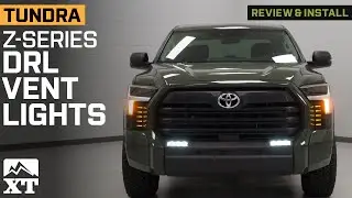 2022-2024 Tundra Z-Series Full LED Sequential DRL Vent Lights Review & Install